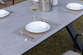 Doppler NOVA - záhradný hliníkový stôl 240 x 100 x 73,5 cm - 2. akosť (N588)