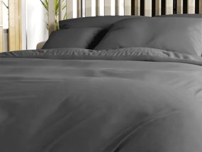 Bavlnené obliečky LUX tmavo sivé hotelové vrecko Rozmer obliečky: 70 x 90 cm | 140 x 200 cm