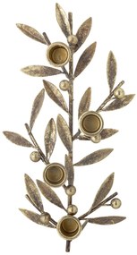Bloomingville Kovový adventný svietnik Mirabel Gold