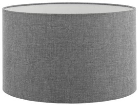 LED stojacia lampa TUNJA 1xE27/20W/230V, priemer 38 cm, matný chróm/šedá