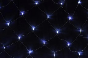 NEXOS Svetelný záves 3 x 3 m, 128 LED, studená biela