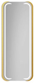 Zrkadlo Mezos Gold LED Veľkosť: 55 x 100 cm