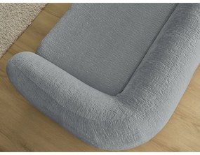 Tmavosivá ženilková rozkladacia pohovka 228 cm Neyo – Bobochic Paris