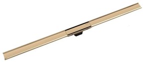 GEBERIT CleanLine80 sprchový žľab, kompletážna súprava, dĺžka 30 - 130 cm, farba šampanského leštená/brúsená, 154.441.39.1