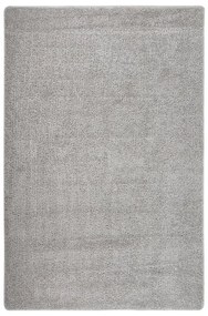 Chlpatý koberec bledosivý 200x290 cm protišmykový