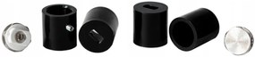 Regnis Retro, vykurovacie teleso 440x1280mm, 503W, čierna matná, RETRO128/40/D400/BLACK