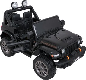 Ramiz Jeep Wrangler Rubicon LIFT elektrické autíčko pre deti čierne