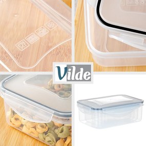 VILDE Sada 4 kuchynských tesniacich dóz, krabičky na jedlo LOCK&LOCK