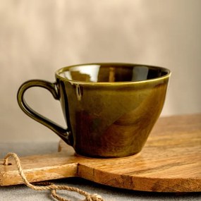 Hrnček SMINJA tmavozelený 763496 450 ml