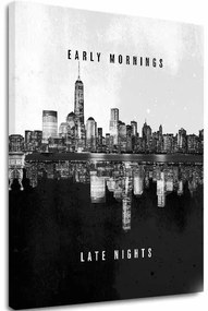 Obraz na plátne Early &amp; Late - Moderný Motív