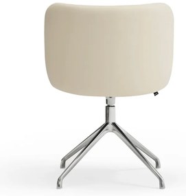 Béžové čalúnené jedálenské kreslo Mogi – Teulat