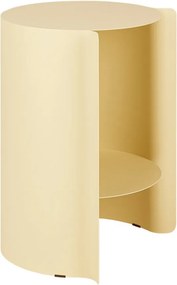 Oceľový okrúhly odkladací stolík ø 32 cm Wa – noo.ma