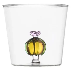 Pohár s kaktusom s ružovým kvetom 350 ml - 983066