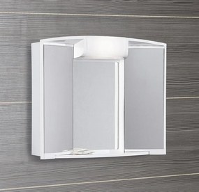 Aqualine Aqualine, ANGY galérka 59x50x15cm, 1x12W, biela plast, 541202