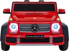 Elektrické autíčko Mercedes Benz MAYBACH G650 červené