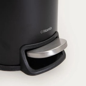 Kúpeľňový  odpadkový kôš LINEA MAT čierny 773044