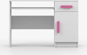 Písací stôl SCOUT - biely (viac variant)