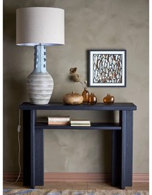 Čierny konzolový stolík 32x110 cm Cupa – Bloomingville