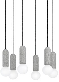 Eglo 39833 - Luster na lanku GIACONECCHIA 6xE27/40W/230V pavúk