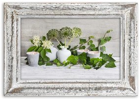 Gario Obraz na plátne Zátišie v ošumelom elegantnom štýle Rozmery: 90 x 60 cm