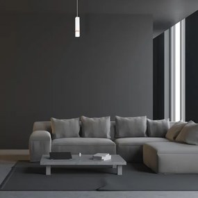 Luster na lanku VIDAR 1xGU10/25W/230V biela