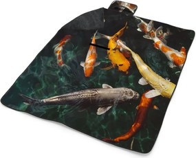 Sablio Plážová deka Ryby: 200x140 cm