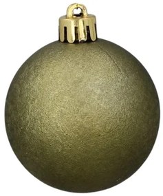 Vianočné gule 35ks Olive