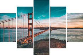 Obraz- Golden Gate, San Francisco (150x105 cm)