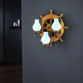 Brilagi - Nástenné svietidlo TIMONA 3xE14/40W/230V buk