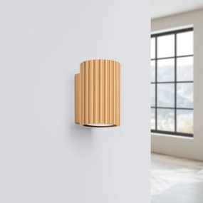 Nástenné svietidlo v zlatej farbe Gleam – Sollux