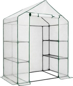 Záhradný fóliovník SOMA 143x73x195 cm číry