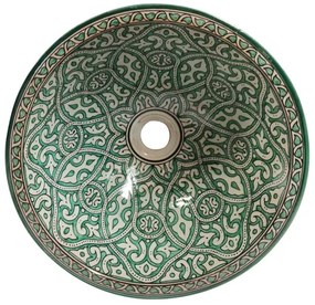 Orientálne ručne maľované umývadlo FES 33