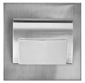LED Schodiskové svietidlo DECORUS LED/1,2W/12V 6000K matný chróm