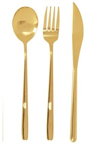 Antikoro príbor v zlatej farbe 6 ks Mimo – Premier Housewares