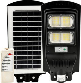 BERGE Solárna pouličná LED lampa MARAKESZ - 60W - PIR