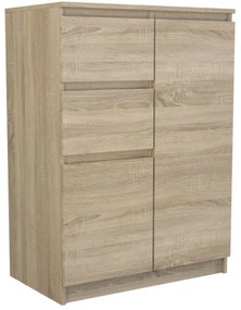 Komoda 2D2S 70 cm sonoma