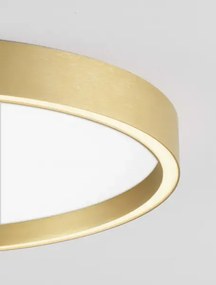 LED stmievateľné zlaté moderné stropné svietidlo Istos