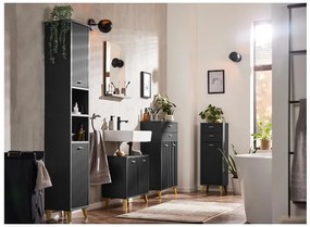 Livarno home Skrinka pod umývadlo + Vysoká skrinka do kúpeľne  (800011624)