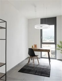 LED luster Morbido 60 biele s diaľkovým ovládaním