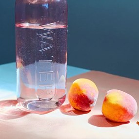 Karafa MAEVE ružová s korkom 891026 1L