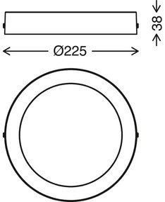 Telefunken 309502TF - LED RGBW Stropné svietidlo LED/18W/230V 2700-6500K WiFiTuya
