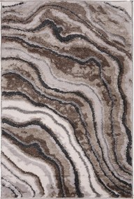 Koberec Bonanza 9106B GREY/BROWN (Dara) rozmery koberec: 80x150 cm