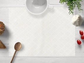 Biante Teflónové prestieranie na stôl Milano TF-049 - smotanové 30x40 cm