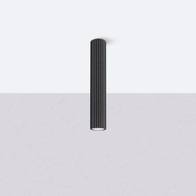 Čierne bodové svietidlo Gleam – Sollux