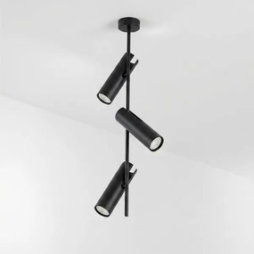 Brilagi - Luster na tyči BRANCH 3xGU10/30W/230V čierna