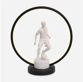 Zuma Line EX04F237U-1 - LED Stolná lampa PILKARZ LED/4W/5V čierna/biela