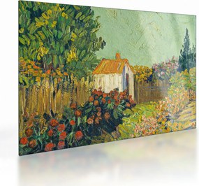 Sklenený obraz - Imitator of Vincent van Gogh, Landscape, reprodukcia (70x50 cm)