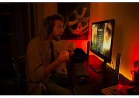 Philips -Rozširovacia LED RGB Stmievateľná stolná lampa Hue PLAY LED/6W/230V čierna