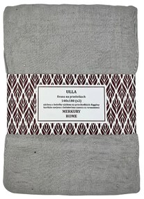 Záclona na priechodkách Ulla polyester svetlo sivá 140x180 Merkury Home II/22