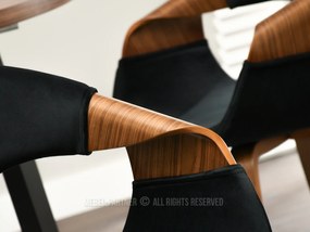 Stolička Kurt (orech tmavý + orech). Akcia -29%. Vlastná spoľahlivá doprava až k Vám domov. 1111101